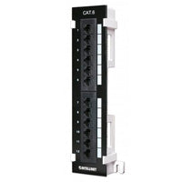 PANEL INT PARCHEO CAT6 12 PUERTOS PARA PARED