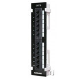 PANEL INT PARCHEO CAT6 12 PUERTOS PARA PARED