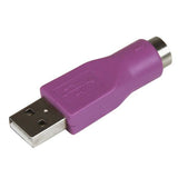 StarTech.com Adaptador Conversor PS/2 MiniDIN a USB para Teclado - PS/2 Hembra - USB A Macho Cambiadores de género para 
