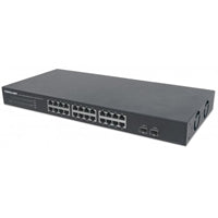 SWITCH INT GB 10/100/1000 24 PUERTOS PARA 19" + 2 SFP
