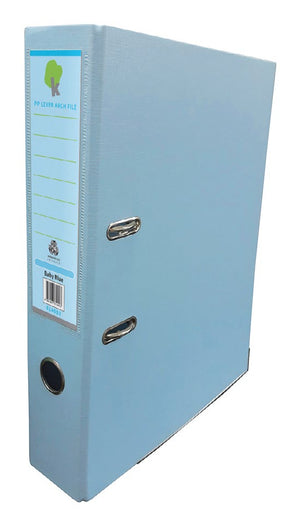 Techmakro FI614003 carpeta de cartón Carta Azul, Anillo D, Almacenamiento, Cloruro de polivinilo (PVC)