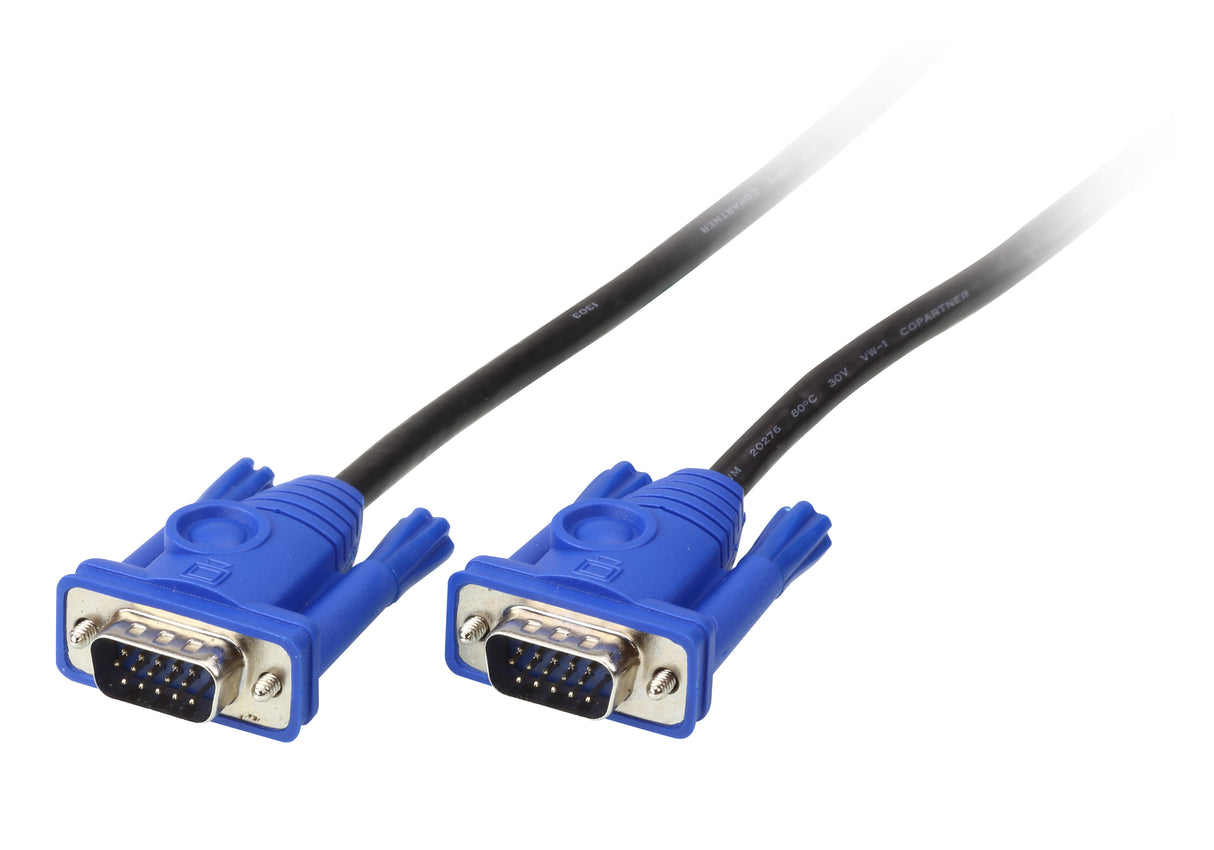 ATEN 2L-2502 cable VGA 2 m VGA (D-Sub) Negro