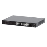 POE SWITCH INTELLINET GB 24 PTOS 19" 30W/PTO, 370W, 2 SFP PORTS