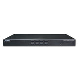 PLANET KVM-210-08 interruptor KVM Montaje en rack Negro