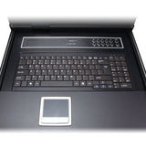 PLANET KVM-210-08M interruptor KVM Montaje en rack Negro