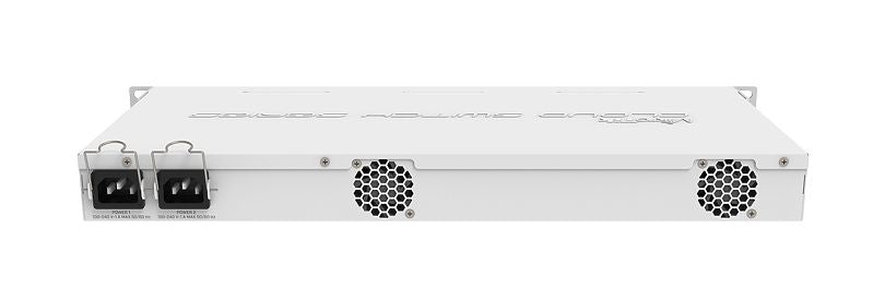 CRS328-4C-20S-4S+RM, Ruteador/Switch, CPU 800Mhz, RAM 512Mb, 20xSFP, 4xSFP+, 4xCombo, RouterOS/SwitchOS