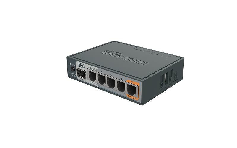 RB760iGS, RB 5 EthGb SFP 880Mhz CPU dual 256MB RAM