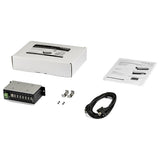 StarTech.com Hub USB 2.0 de 7 Puertos - Hub Ladrón Industrial USB-A (7x USB-A) de Metal con ESD &amp; Protección Contra 