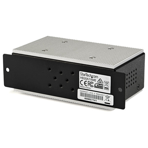 StarTech.com Hub USB 2.0 de 7 Puertos - Hub Ladrón Industrial USB-A (7x USB-A) de Metal con ESD &amp; Protección Contra 