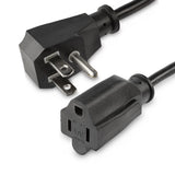 StarTech.com PACF10118IN Cable Negro Macho Hembra 0,5 m