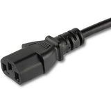 StarTech.com PXTF10110 Cables de transmisión Negro Macho 125 V