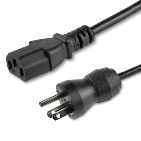 StarTech.com PXTMG10110 Cables de transmisión Negro Macho 125 V