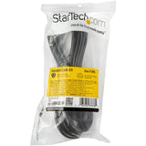 StarTech.com PXTR10110 Cables de transmisión Negro Macho 125 V