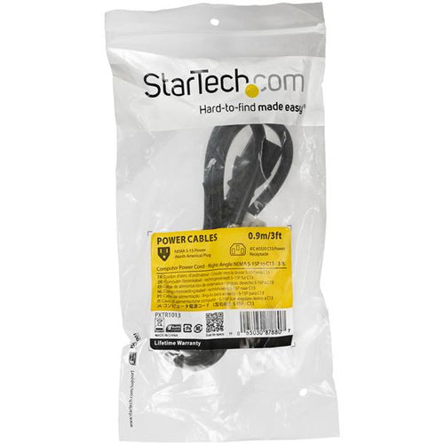 StarTech.com PXTR1013 Cables de transmisión Negro Macho 125 V