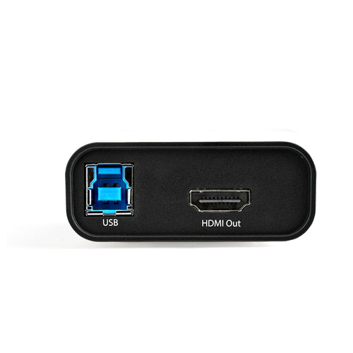 StarTech.com Dispositivo de Captura de Vídeo HDMI a USB-C 1080p 60fps - Capturadora Externa USB 3.0 USB Tipo C de Transm