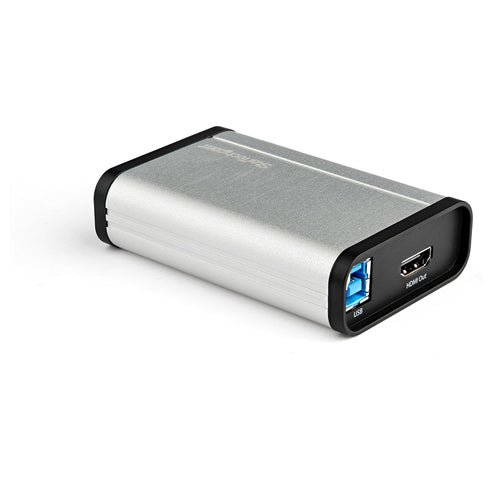 StarTech.com Dispositivo de Captura de Vídeo HDMI a USB-C 1080p 60fps - Capturadora Externa USB 3.0 USB Tipo C de Transm