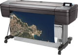 HP Impresora HP DesignJet Z6dr PostScript de 44 pulgadas con cortadora vertical Impresora Inyección de tinta térmica Negro, Plata
