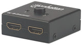 Manhattan 207850 Conmutadores de vídeo HDMI 3 1.4
