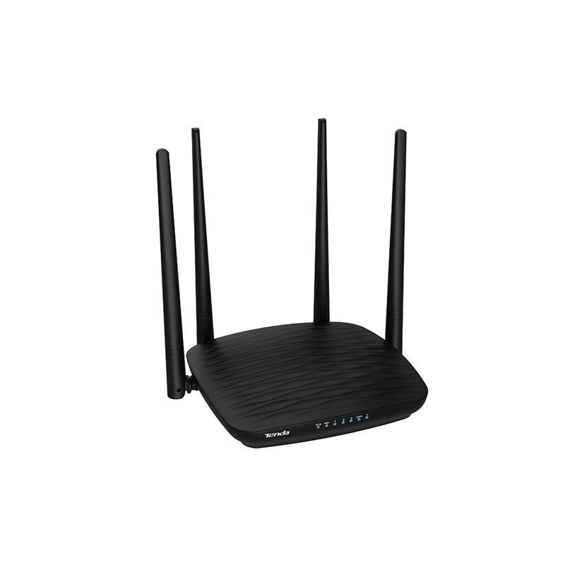 Tenda AC5 1200MBPS DUAL-BAND ROUTER router inalámbrico Ethernet rápido Doble banda (2,4 GHz / 5 GHz) Negro, Wi-Fi 5 (802