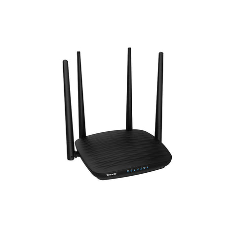 Tenda AC5 1200MBPS DUAL-BAND ROUTER router inalámbrico Ethernet rápido Doble banda (2,4 GHz / 5 GHz) Negro, Wi-Fi 5 (802