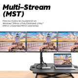 Manhattan Docking Station USB-C para Triple Monitor Laptop Alámbrico USB 3.2 Gen 1 (3.1 Gen 1) Type-C 4 2