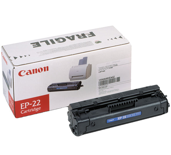 Canon EP-22 cartucho de tóner Original Negro, 2500 páginas, 1550A001AA