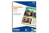 Epson Presentation Paper Matte - 8.5" x 11" - 100 Sheets Impresora
