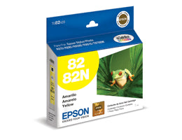 Epson T082420 Cartucho Amarillo Epson 82 Cartucho de Tinta Tinta a base de pigmentos 1 pieza(s) Original Tinta a base de pigmentos