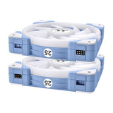 Thermaltake SWAFAN EX12 ARGB Gabinete de la computadora Enfriador de aire 12 cm Blanco 3 pieza(s), 500 RPM, 2000 RPM