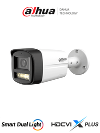 Dahua Cámara Bullet 2MP DH-HAC-HFW1200TLMN-IL-T, Lente 2.8mm, Audio Bidireccional, 40m IR
