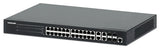 Intellinet Commutateur réseau (switch) Gigabit Ethernet PoE+ 24 ports administrable via le Web avec 4 ports combo Base-T