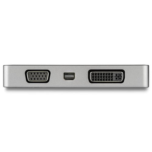 HP Adaptador USB-C de Vídeo Multipuertos - de Aluminio - 4K 30Hz - Gris Espacial Adaptadores gráficos USB Si Si Gris