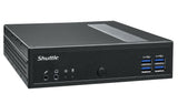 Shuttle DL30N PC/estación de trabajo barebone 1.35 l tamaño PC Negro N100 Intel HDD & SSD