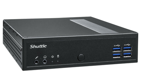 Shuttle DL30N PC/estación de trabajo barebone 1.35 l tamaño PC Negro N100 Intel HDD & SSD