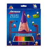 ARTESCO AR16319000-EX lápiz de color Multicolor 24 pieza(s)