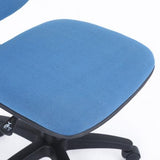 Nextep NE-650BA silla para oficina o computadora asiento acolchado respaldo acolchado, Azul, Azul, Tela