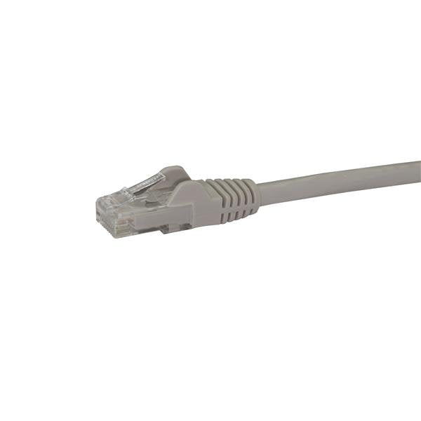 StarTech.com Cable de 5m Gris de Red Gigabit Cat6 Ethernet RJ45 sin Enganche - Snagless Cable Gris 5 m Cat6 U/UTP (UTP)