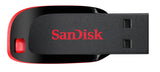 SanDisk Cruzer Blade unidad flash USB 16 GB USB tipo A 2.0 Negro, Rojo