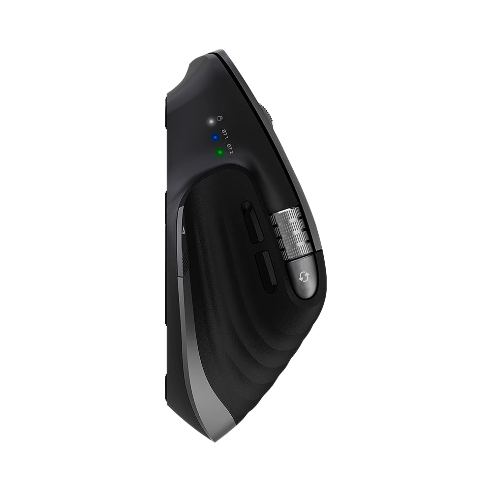 Acteck Virtuos Pro MI780 ratón Oficina Diestro RF inalámbrico + bluetooth Óptico 3200 DPI, Negro