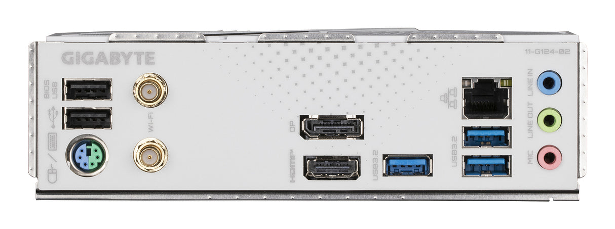 GIGABYTE B760M GAMING PLUS WIFI DDR4 Placa base - Compatible con procesadores Intel Core de 14ª generación, VRM de 4+1+1 fases, hasta 5333 MHz DDR4 (OC), 2xPCIe 4.0 M.2, Wi-Fi 6, LAN 1 GbE, USB 3.2 Gen 1 placas base Intel LGA 1700 LGA 1700 128 GB