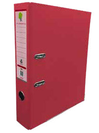 Techmakro KITCARP4VN carpeta Cartón, Cloruro de polivinilo (PVC) Rojo Carta, Folder de archivo convencional, Mate, 650 h