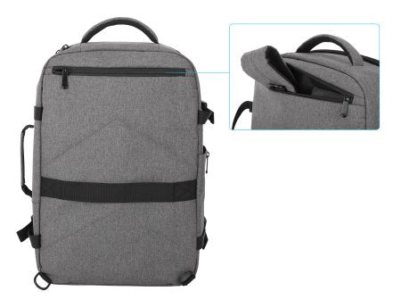 Manhattan Mochila de viaje Rome para portátil 17,3", dos compartimentos (portátiles hasta 17,3" y ta