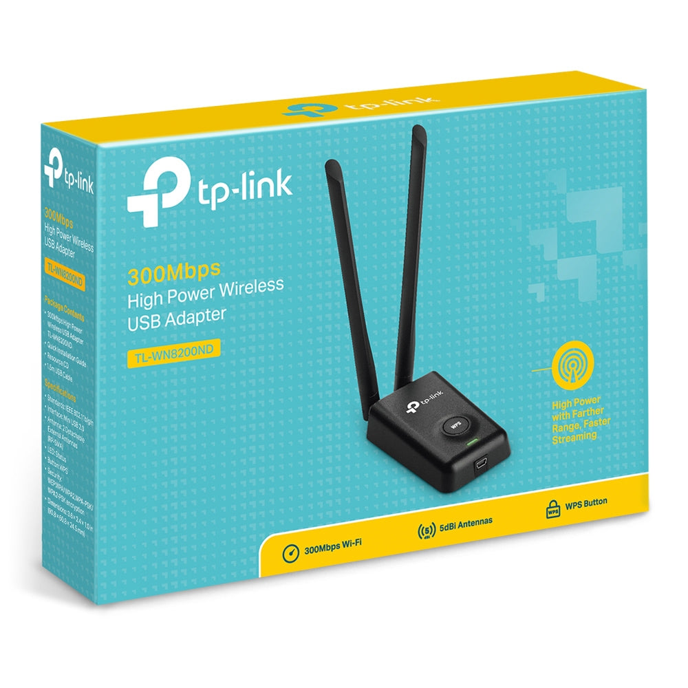 TP-Link TL-WN8200ND tarjetas de red Inalámbrico USB WLAN 300 Mbit/s