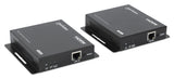 Manhattan Kit extensor KVM HDMI 1080p sobre IP, extiende señal 1080p@60 Hz hasta 120 m mediante cabl