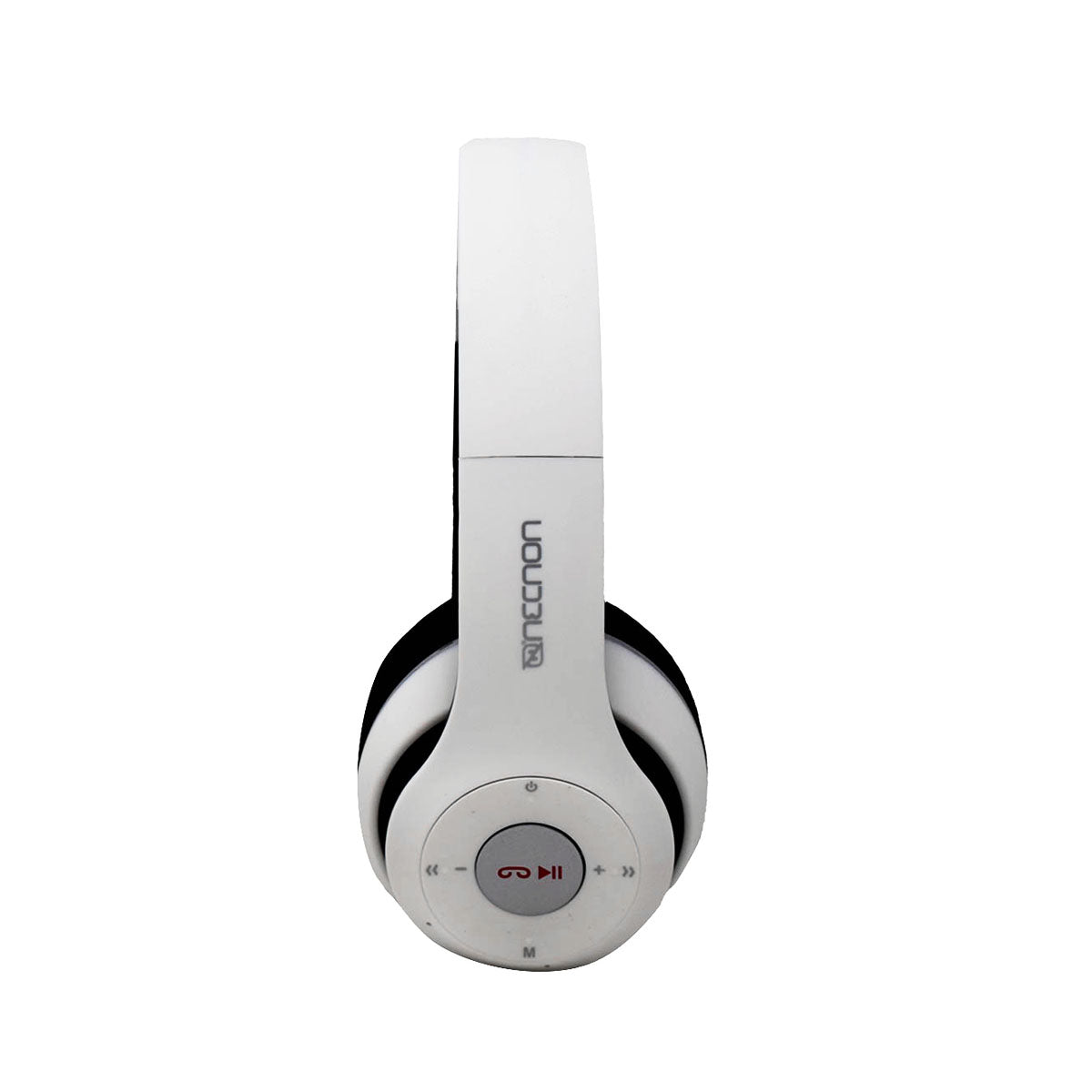 Necnon NBH-01 R Auriculares Inalámbrico y alámbrico Diadema Llamadas/Música Bluetooth Blanco, 20 - 20000 Hz, 300 g