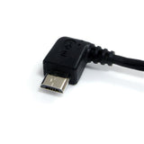 StarTech.com Cable de 1,8m USB A a Micro USB B Acodado a la Izquierda Cable USB 2.0 USB A Micro-USB B Macho/Macho