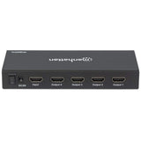 Manhattan Video Splitter HDMI 4K de 4 puertos divisores de vídeo HDMI 4x HDMI 2.0 5
