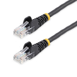 StarTech.com 45PAT5MBK Cable Negro 5 m Cat5e U/UTP (UTP)