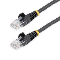 StarTech.com 45PAT5MBK Cable Negro 5 m Cat5e U/UTP (UTP)