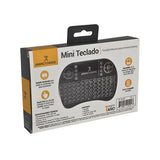 Perfect Choice PC-201007 teclado para dispositivos móviles Negro, Touchpad, Cualquier marca, Inalámbrico